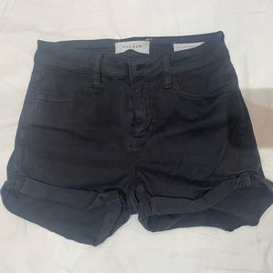 Womens black pacsun shorts